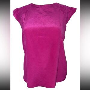 Antonio Melani 100% Silk Top Blouse-Pink, Size-XS, EXCELLENT CONDITION